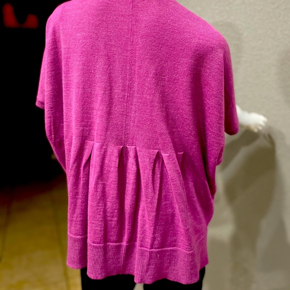 Women’s Vneck knit top sweater purple sz Lg 14-16 - Picture 5 of 5